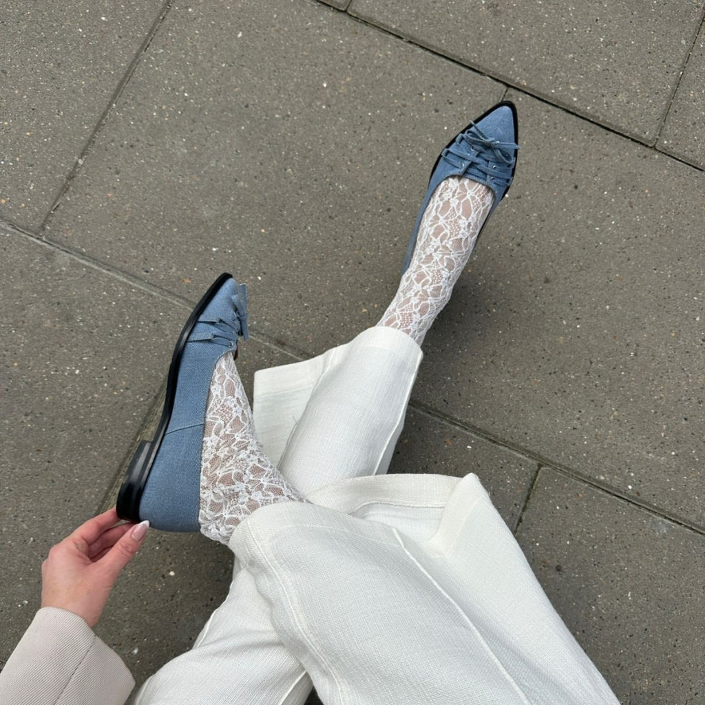 COPENHAGEN SHOES THE NUMBER - DENIM Ballerinas 0025 BLUE