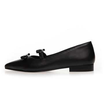 COPENHAGEN SHOES THE ONE - BLACK Ballerinas 0001 BLACK