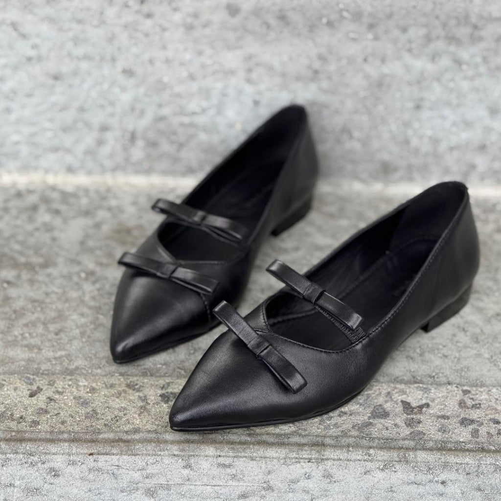 COPENHAGEN SHOES THE ONE - BLACK Ballerinas 0001 BLACK