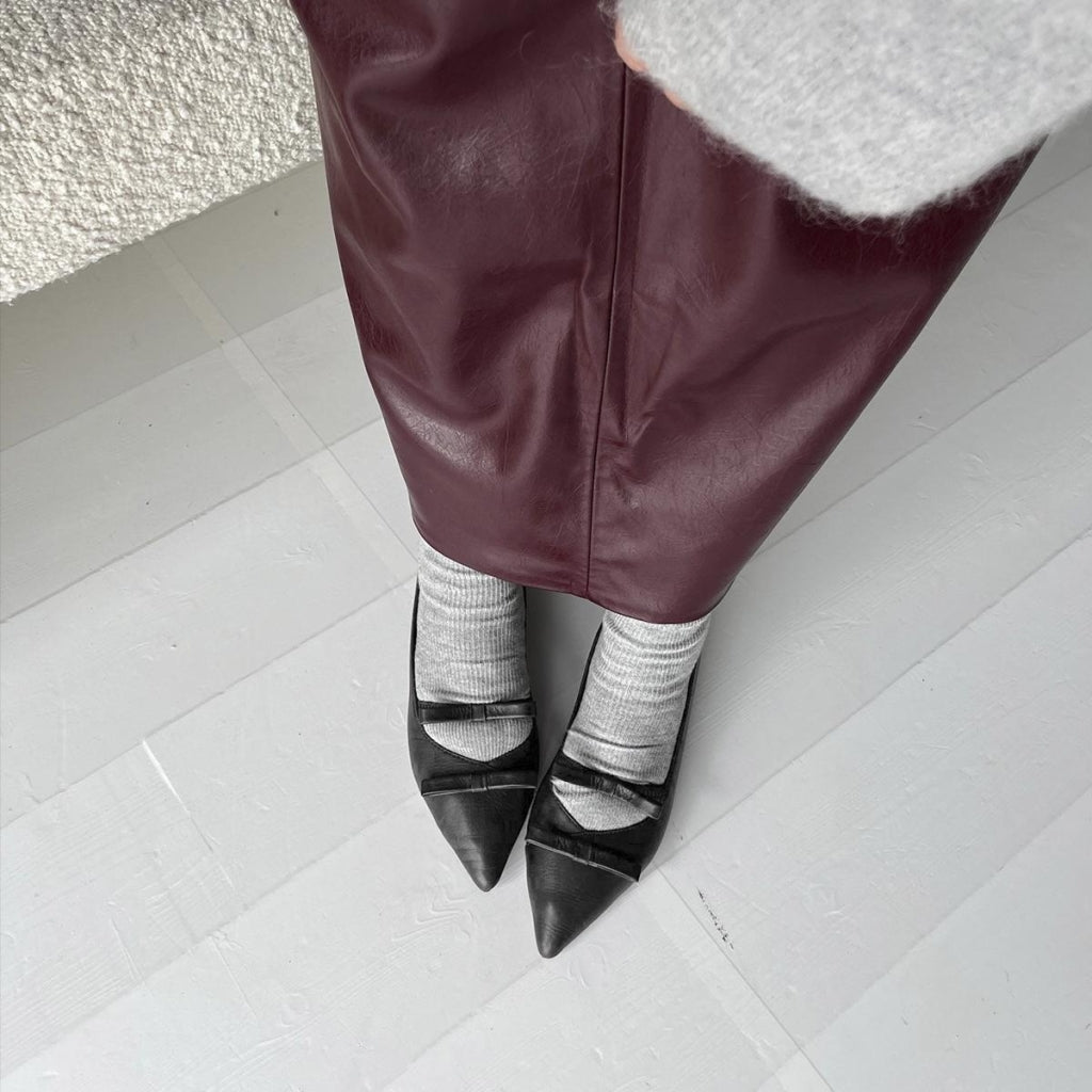 COPENHAGEN SHOES THE ONE - BLACK Ballerinas 0001 BLACK