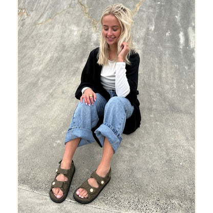 COPENHAGEN SHOES THE PEARL SANDAL Sandalen 100 ARMY GREEN