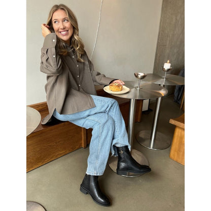 COPENHAGEN SHOES THE REAL ENERGY Laarzen 0001 BLACK