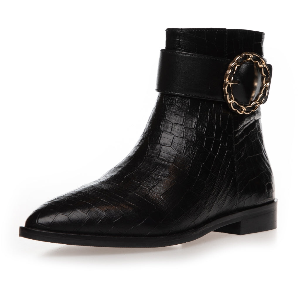COPENHAGEN SHOES THE RICH ONE Laarzen 2240 BLACK CR