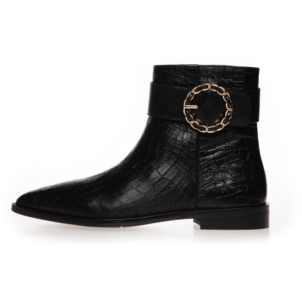 COPENHAGEN SHOES THE RICH ONE Laarzen 2240 BLACK CR