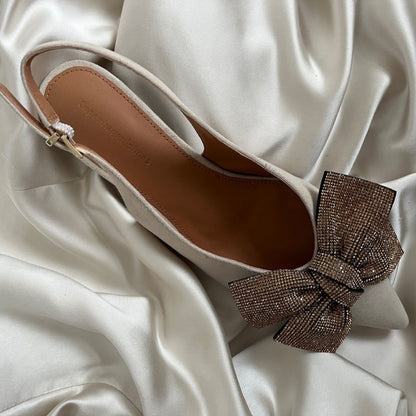 COPENHAGEN SHOES THE SIBILLE Heels 0049 DK. CREAM