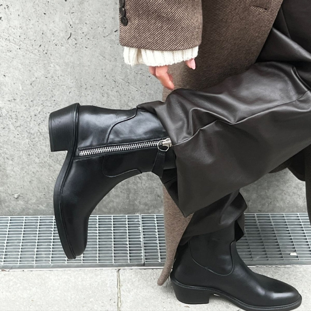 COPENHAGEN SHOES THE SOUND Laarzen 0003 BLACK