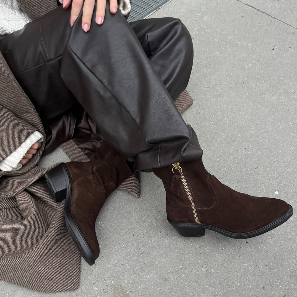 COPENHAGEN SHOES THE SOUND S. Laarzen 004 Dark brown