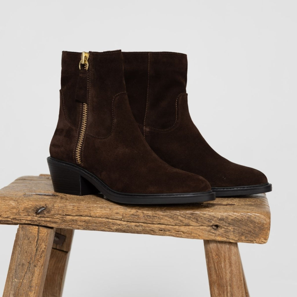 COPENHAGEN SHOES THE SOUND S. Laarzen 004 Dark brown
