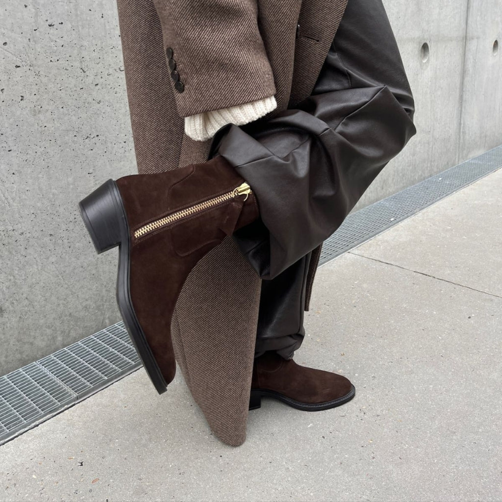 COPENHAGEN SHOES THE SOUND S. Laarzen 004 Dark brown