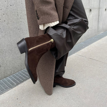 COPENHAGEN SHOES THE SOUND S. Laarzen 004 Dark brown