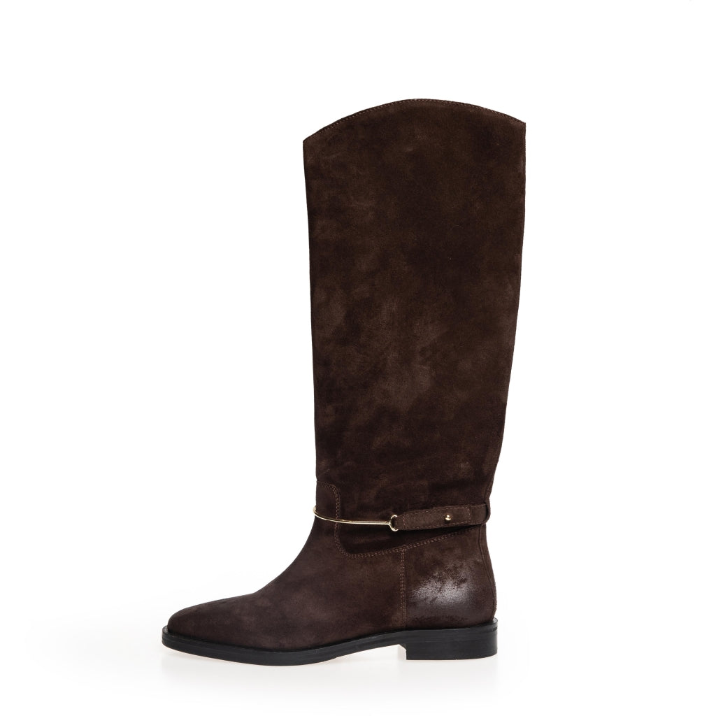 COPENHAGEN SHOES THE SPUND BOOT Long boot 0018 DK BROWN