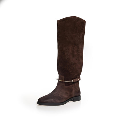 COPENHAGEN SHOES THE SPUND BOOT Long boot 0018 DK BROWN