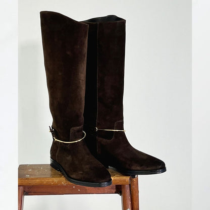 COPENHAGEN SHOES THE SPUND BOOT Long boot 0018 DK BROWN