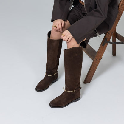 COPENHAGEN SHOES THE SPUND BOOT Long boot 0018 DK BROWN