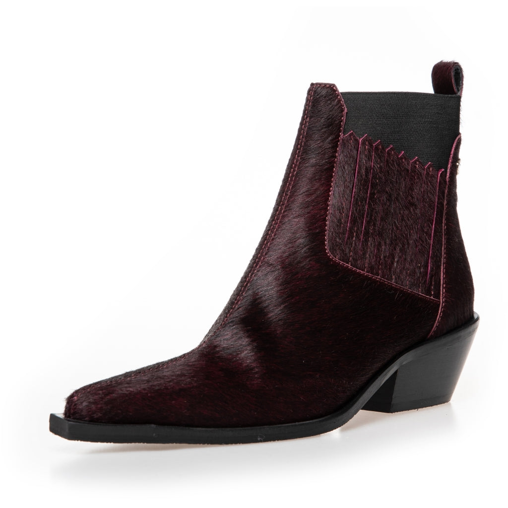 COPENHAGEN SHOES THE WALKING BOOT - HAIR Laarzen 2222 BORDEAUX