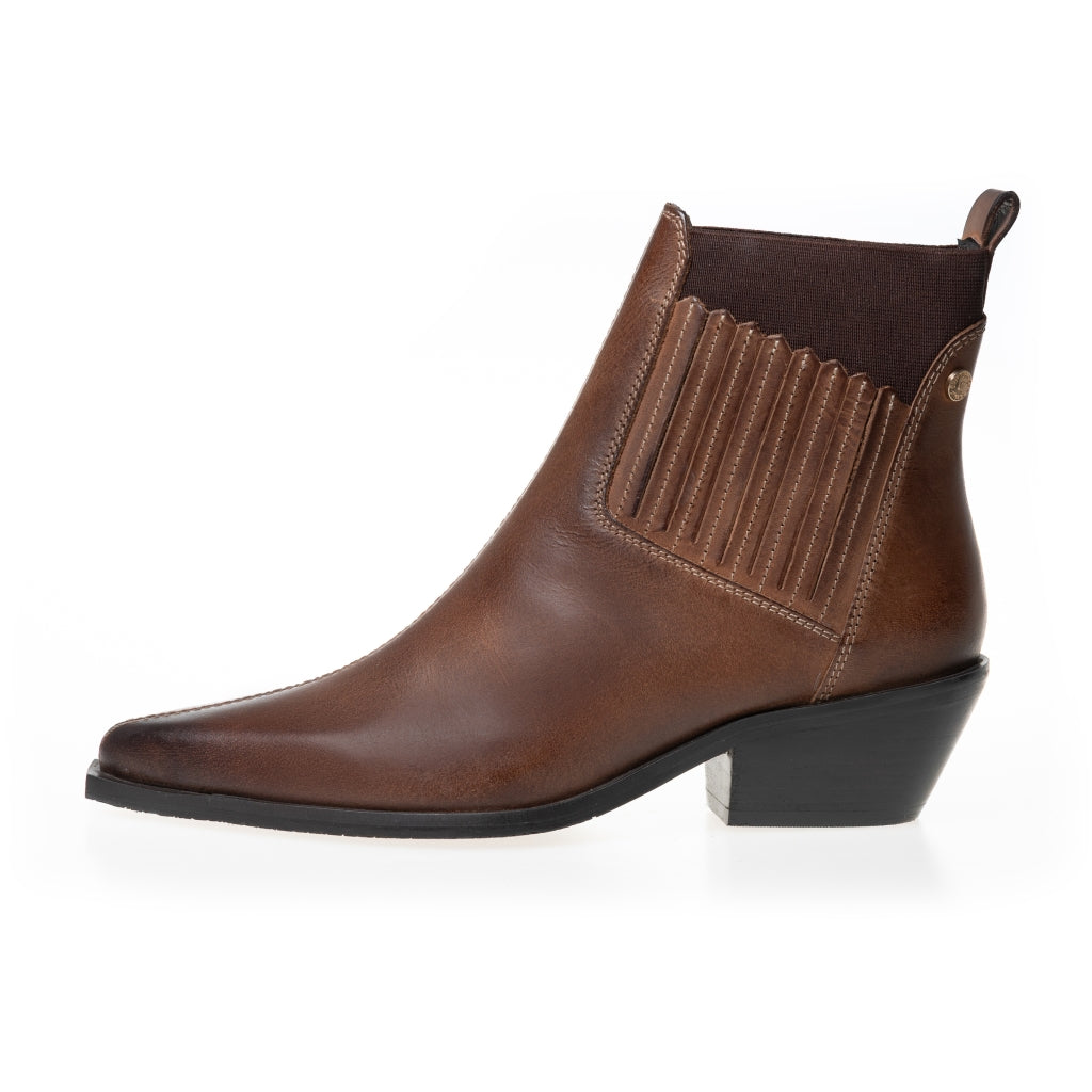 COPENHAGEN SHOES THE WALKING BOOT L Laarzen 0242 DARK COGNAC