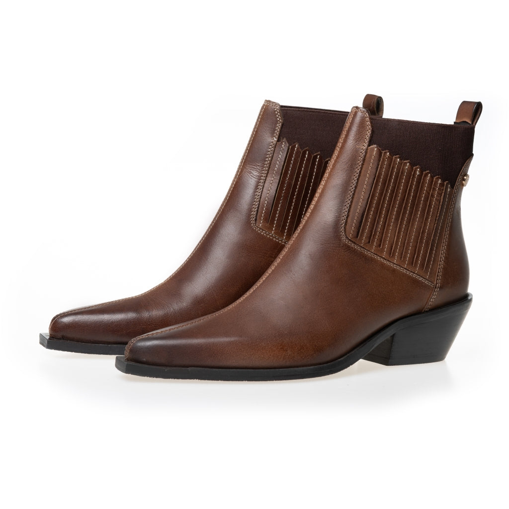 COPENHAGEN SHOES THE WALKING BOOT L Laarzen 0242 DARK COGNAC