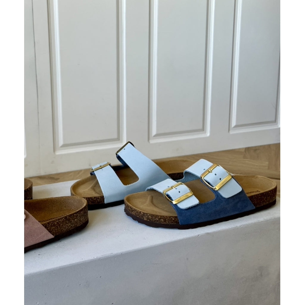 COPENHAGEN SHOES VALERIE 20 Slippers 2003 Baby blue combi