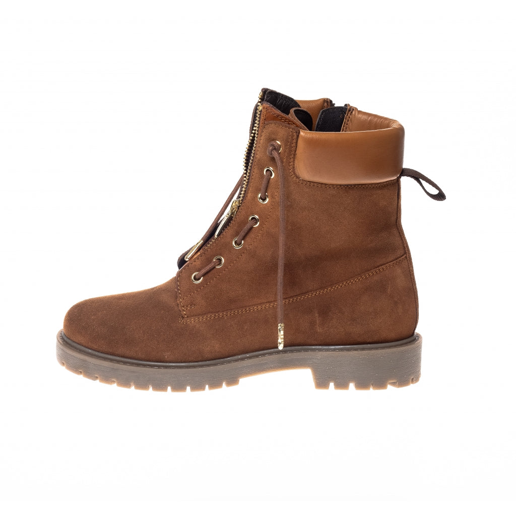 COPENHAGEN SHOES VILMA 21 SUEDE Laarzen 112 Cognac