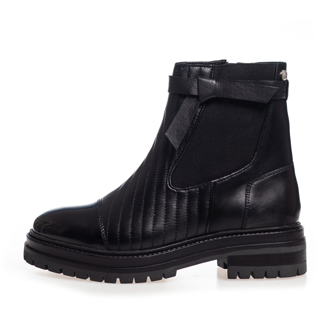 COPENHAGEN SHOES WHEN AUTUMN COMES Laarzen 0011 BLACK PATENT