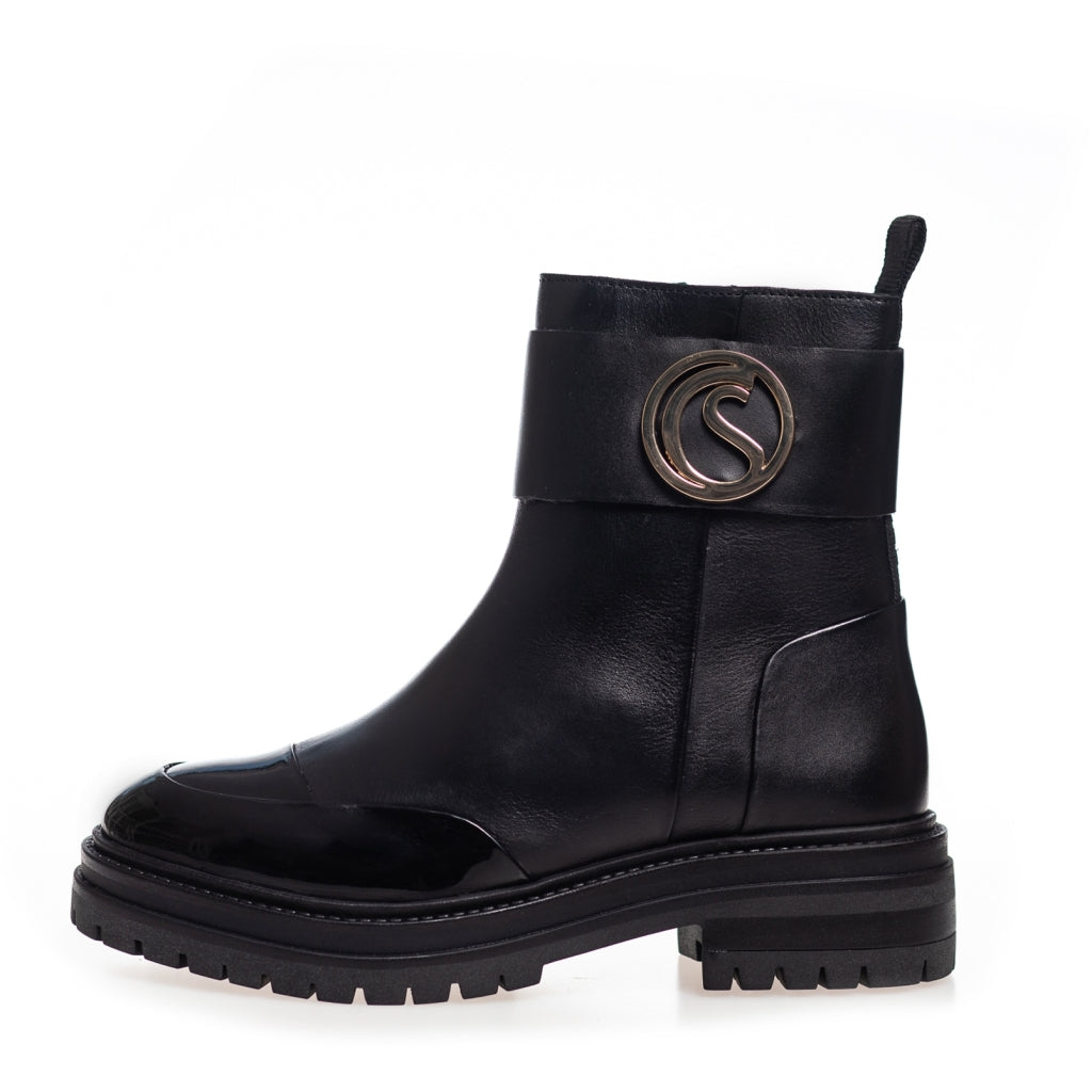 COPENHAGEN SHOES WINDY Laarzen 0011 BLACK PATENT