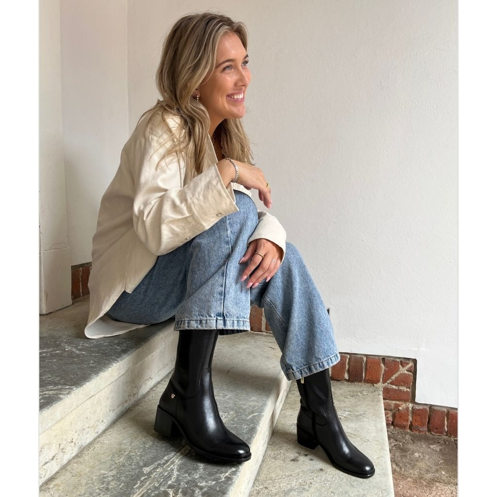 COPENHAGEN SHOES YOUR VIBE Laarzen 0001 BLACK