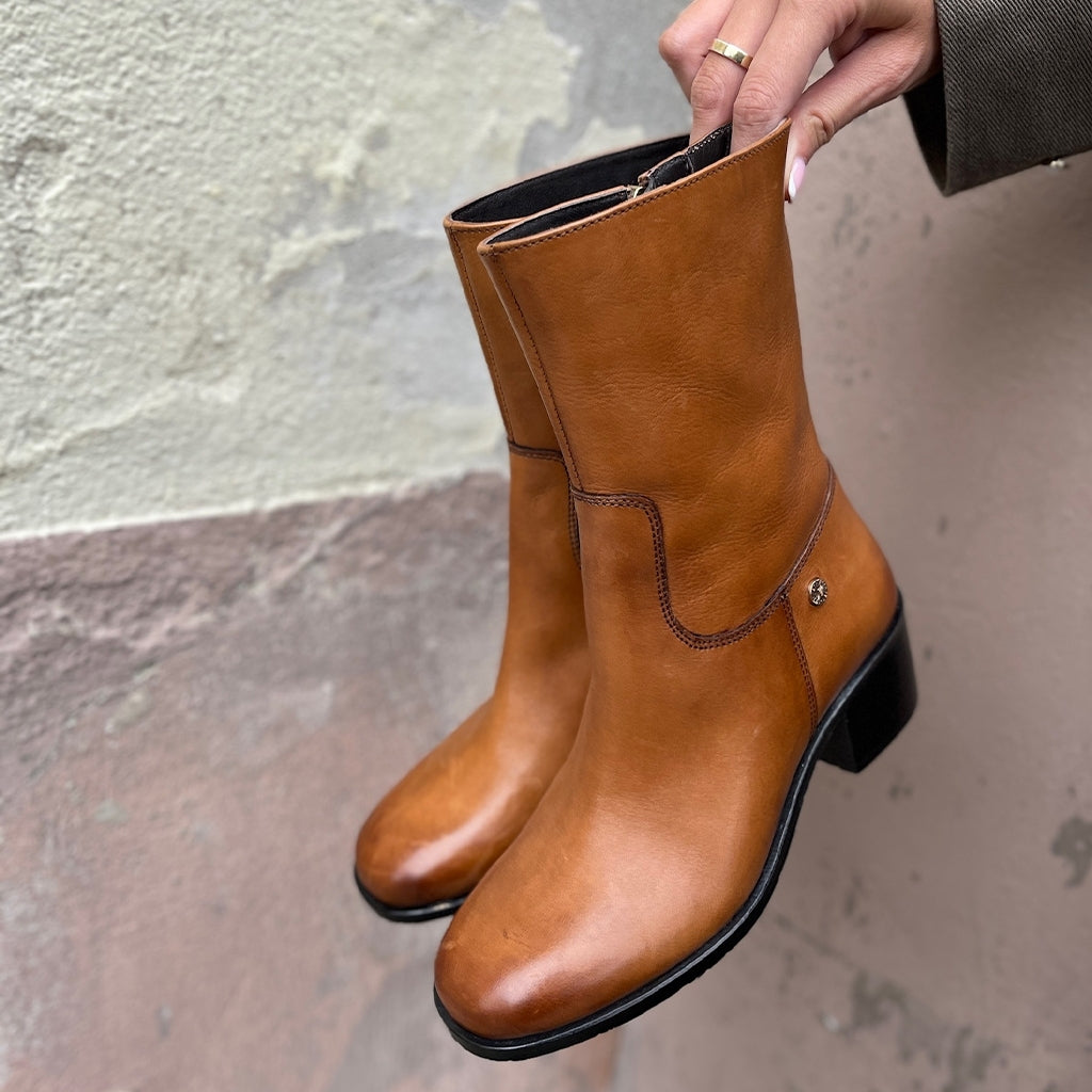 COPENHAGEN SHOES YOUR VIBE Laarzen 125 TAN
