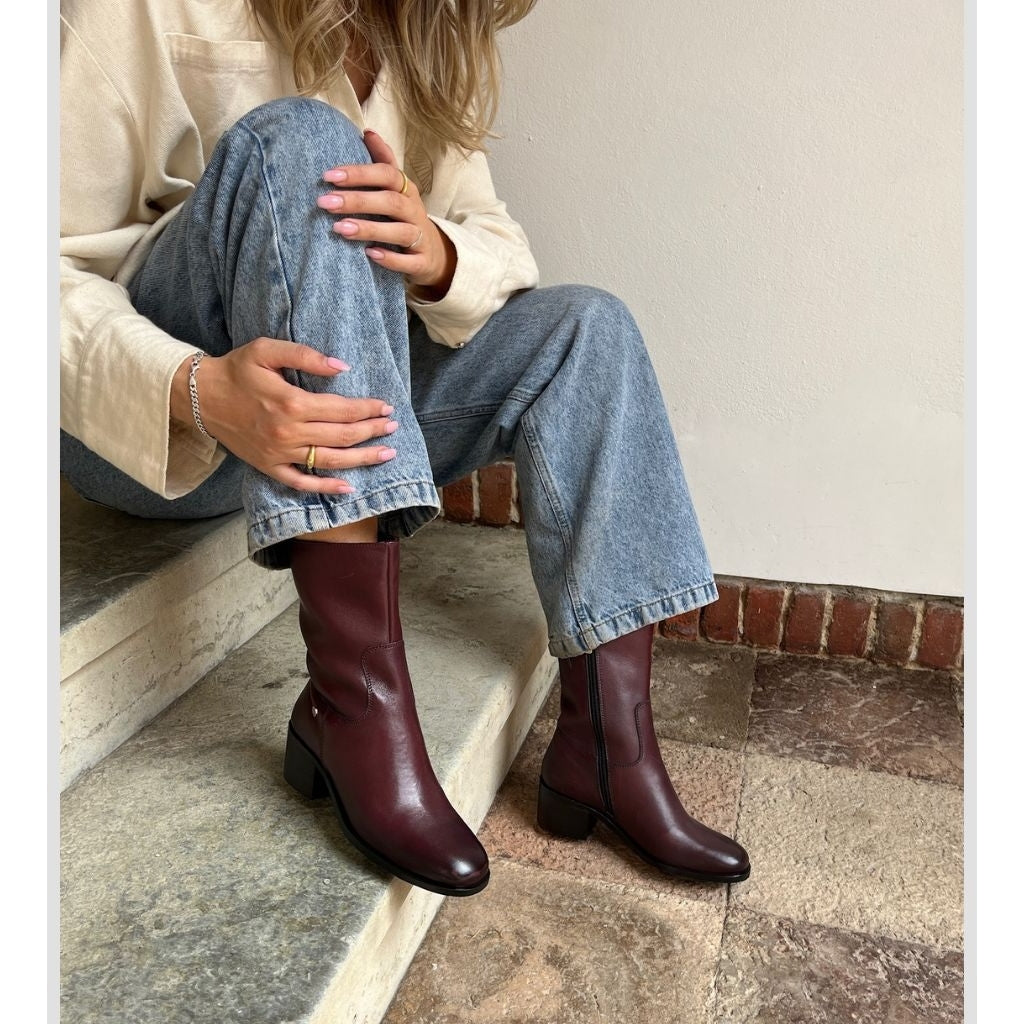 COPENHAGEN SHOES YOUR VIBE BORDEAUX Laarzen 2222 BORDEAUX