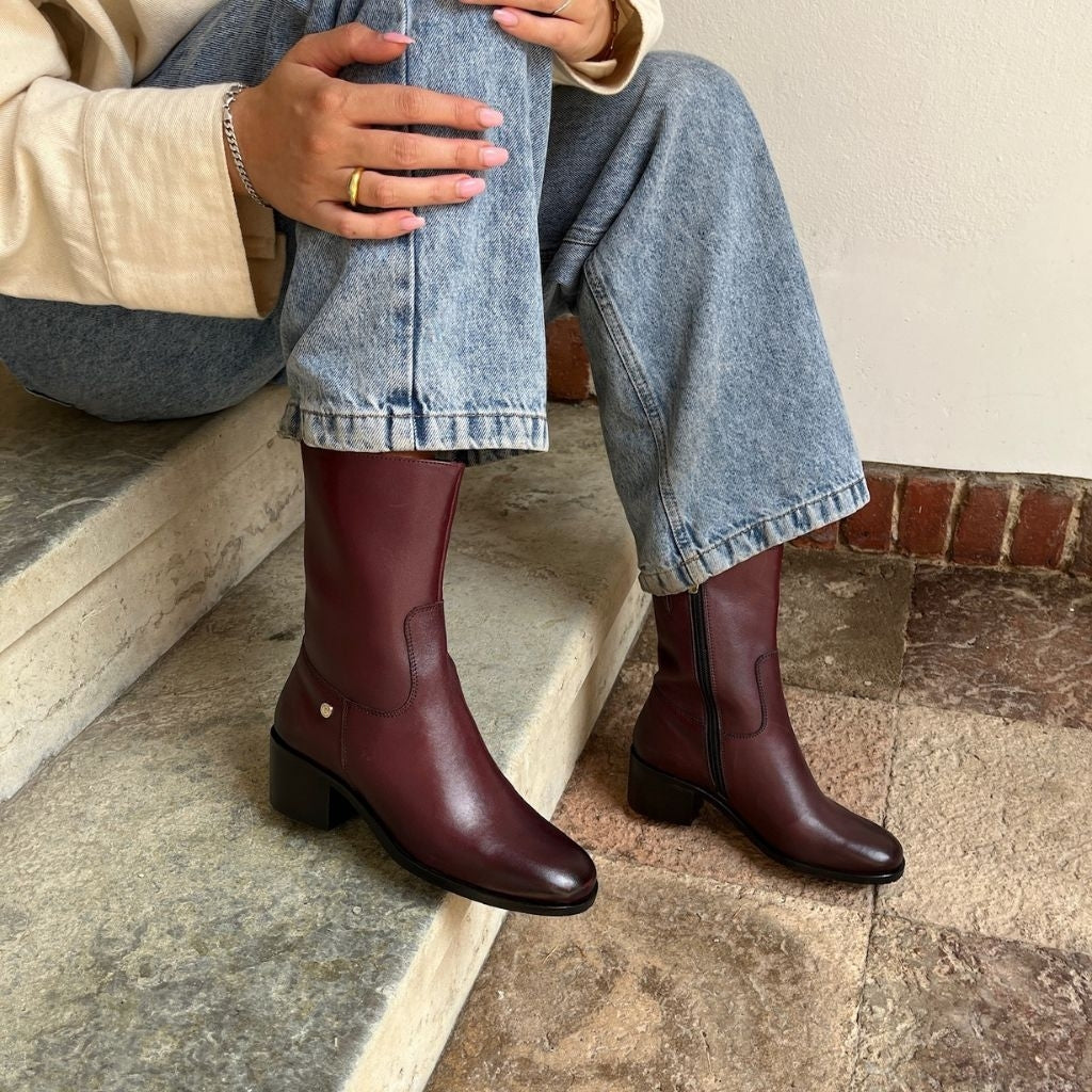 COPENHAGEN SHOES YOUR VIBE BORDEAUX Laarzen 2222 BORDEAUX