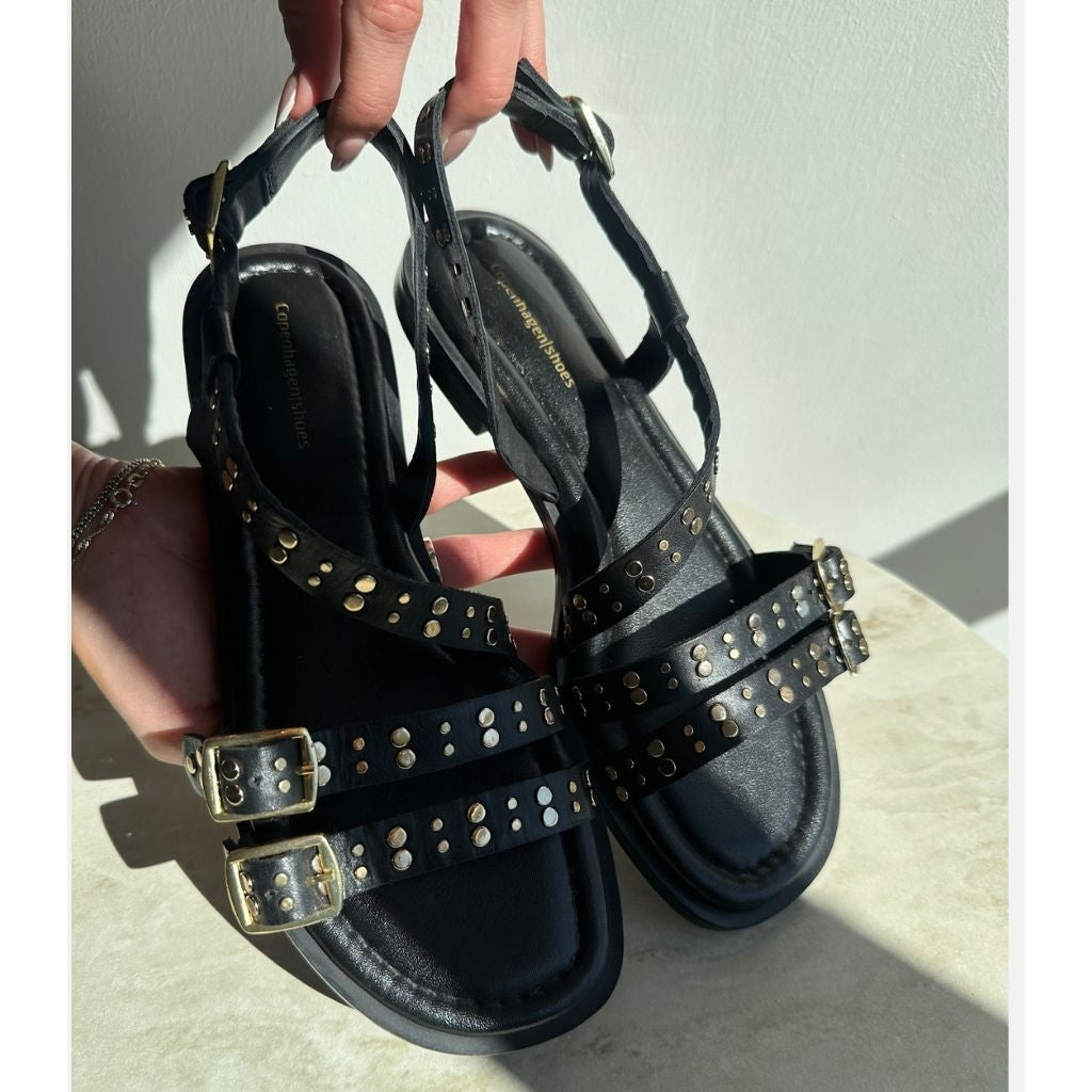 COPENHAGEN SHOES ZOE Sandalen 0001 BLACK