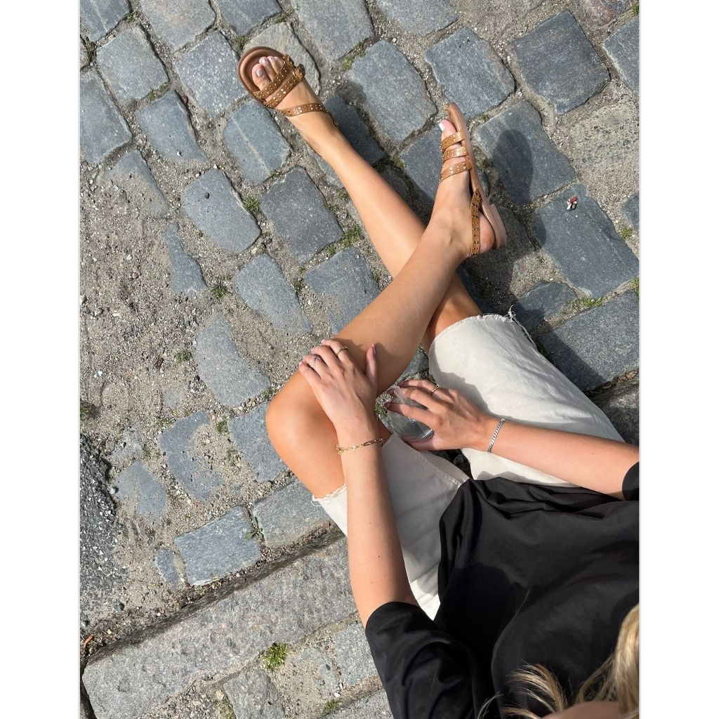 COPENHAGEN SHOES ZOE Sandalen 0241 COGNAC