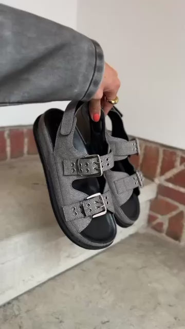COPENHAGEN SHOES AS I WAS DENIM Sandalen 0741 GREY DENIM