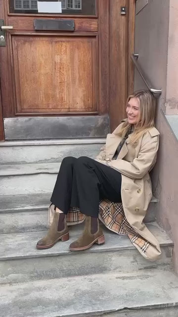 COPENHAGEN SHOES AWARE AND MORE Laarzen 0581 KHAKI