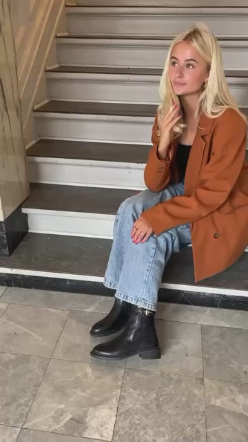 COPENHAGEN SHOES THE REAL ENERGY Laarzen 0001 BLACK