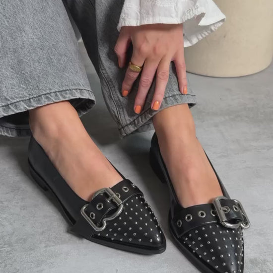 COPENHAGEN SHOES AS THE MOVE BLK Ballerinas 0001 BLACK