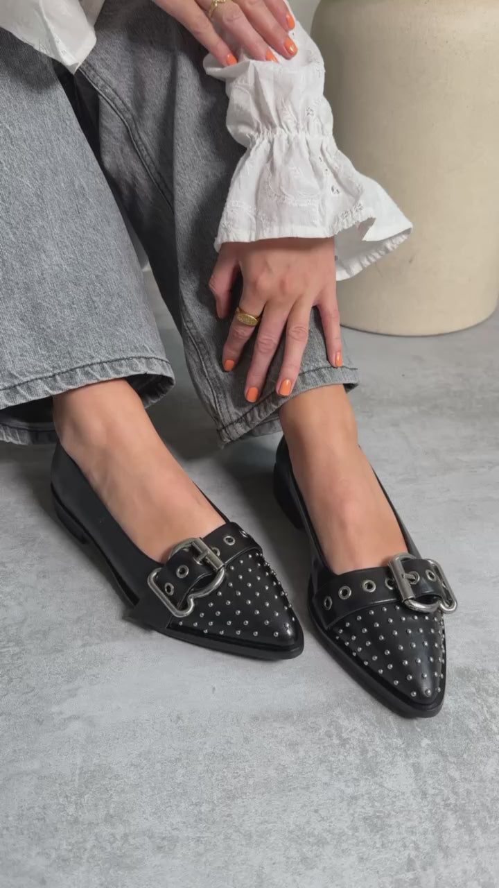 COPENHAGEN SHOES AS THE MOVE BLK Ballerinas 0001 BLACK