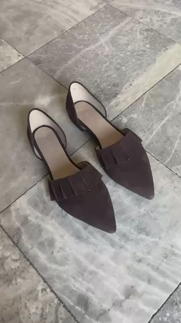 COPENHAGEN SHOES NEW ROMANCE Ballerinas 004 Dark brown