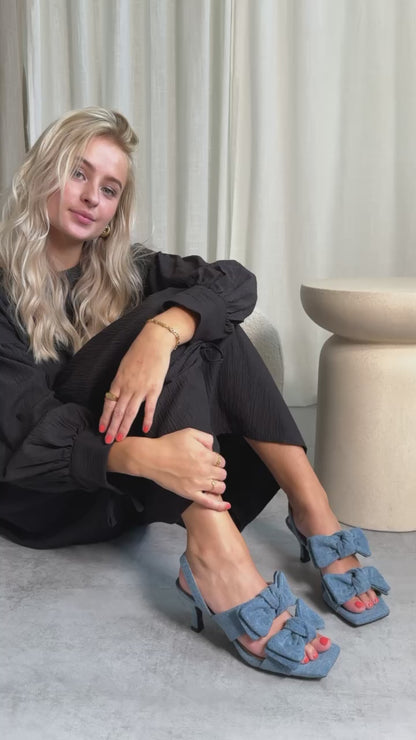COPENHAGEN SHOES BREATHE - DENIM Heels 0220 DENIM
