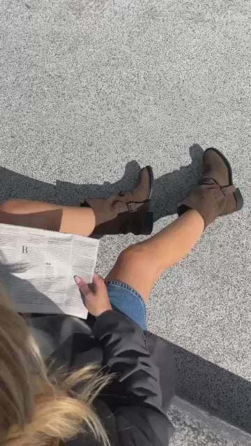 COPENHAGEN SHOES LET'S IMAGINE Laarzen 100 ARMY GREEN