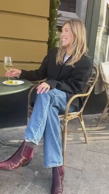 COPENHAGEN SHOES THE WALKING BOOT - HAIR Laarzen 2222 BORDEAUX