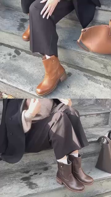 COPENHAGEN SHOES SAY MORE - BROWN/TAN Laarzen 0012 BROWN