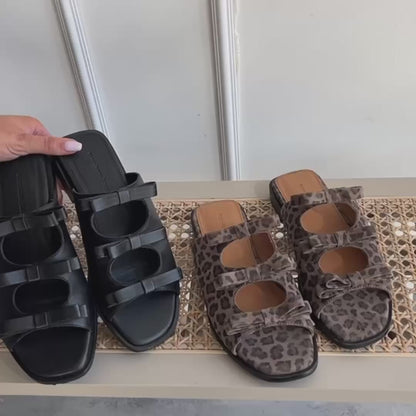 COPENHAGEN SHOES AS I MOVE Slippers 0001 BLACK