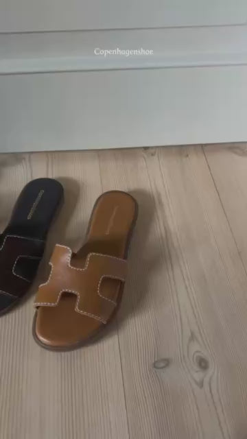 COPENHAGEN SHOES ALL FOR LOVE Slippers 0003 BLACK