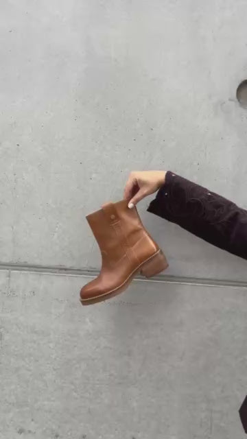 COPENHAGEN SHOES SAY MORE - BROWN/TAN Laarzen 125 TAN