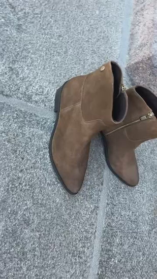 COPENHAGEN SHOES THE NOTE BOOT LOW S Laarzen 0241 COGNAC