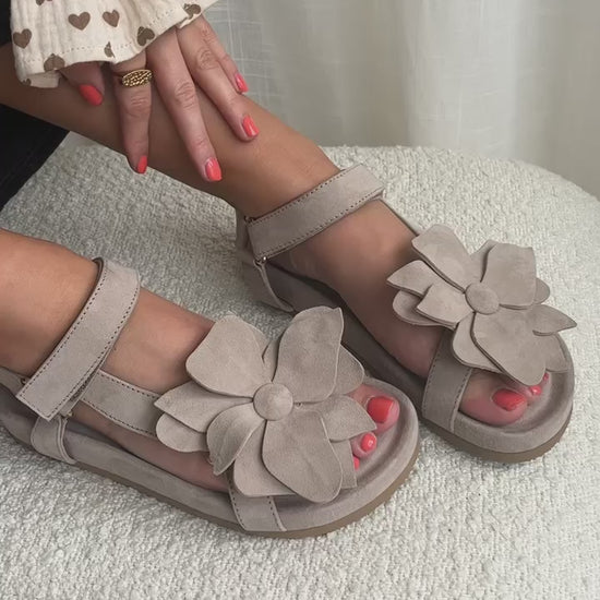 COPENHAGEN SHOES MY FLOWERS Sandalen 0301 BISCUIT