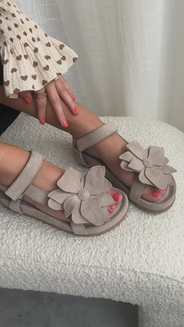 COPENHAGEN SHOES MY FLOWERS Sandalen 0301 BISCUIT