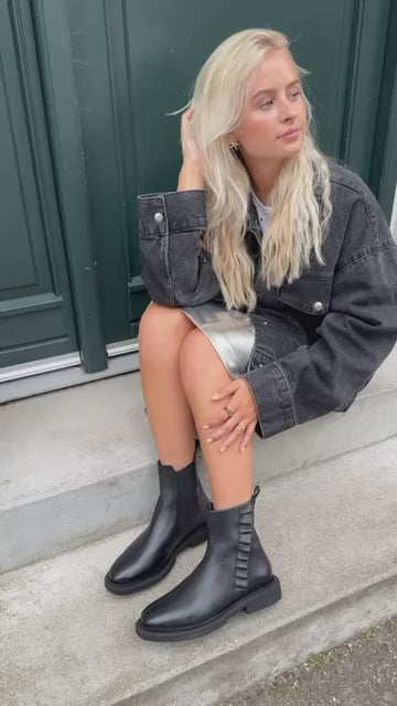 COPENHAGEN SHOES THE FASHION VIBE Laarzen 0001 BLACK