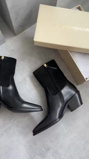 COPENHAGEN SHOES CAN YOU DREAM Laarzen 0001 BLACK