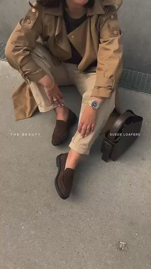COPENHAGEN SHOES THE BEAUTY LOAFER Loafers 0018 DK BROWN